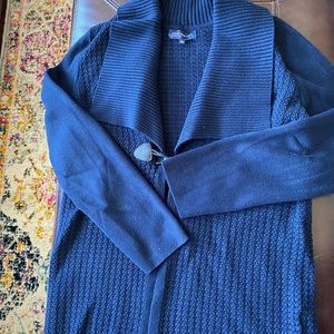 Jones NY Navy Cardigan